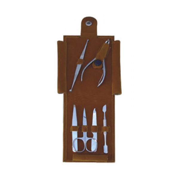 Cuticle Nail Set Leather Case.