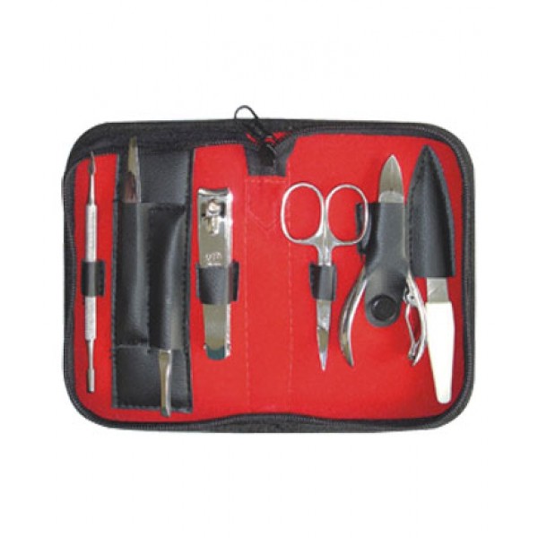 Manicure Set Leather Case